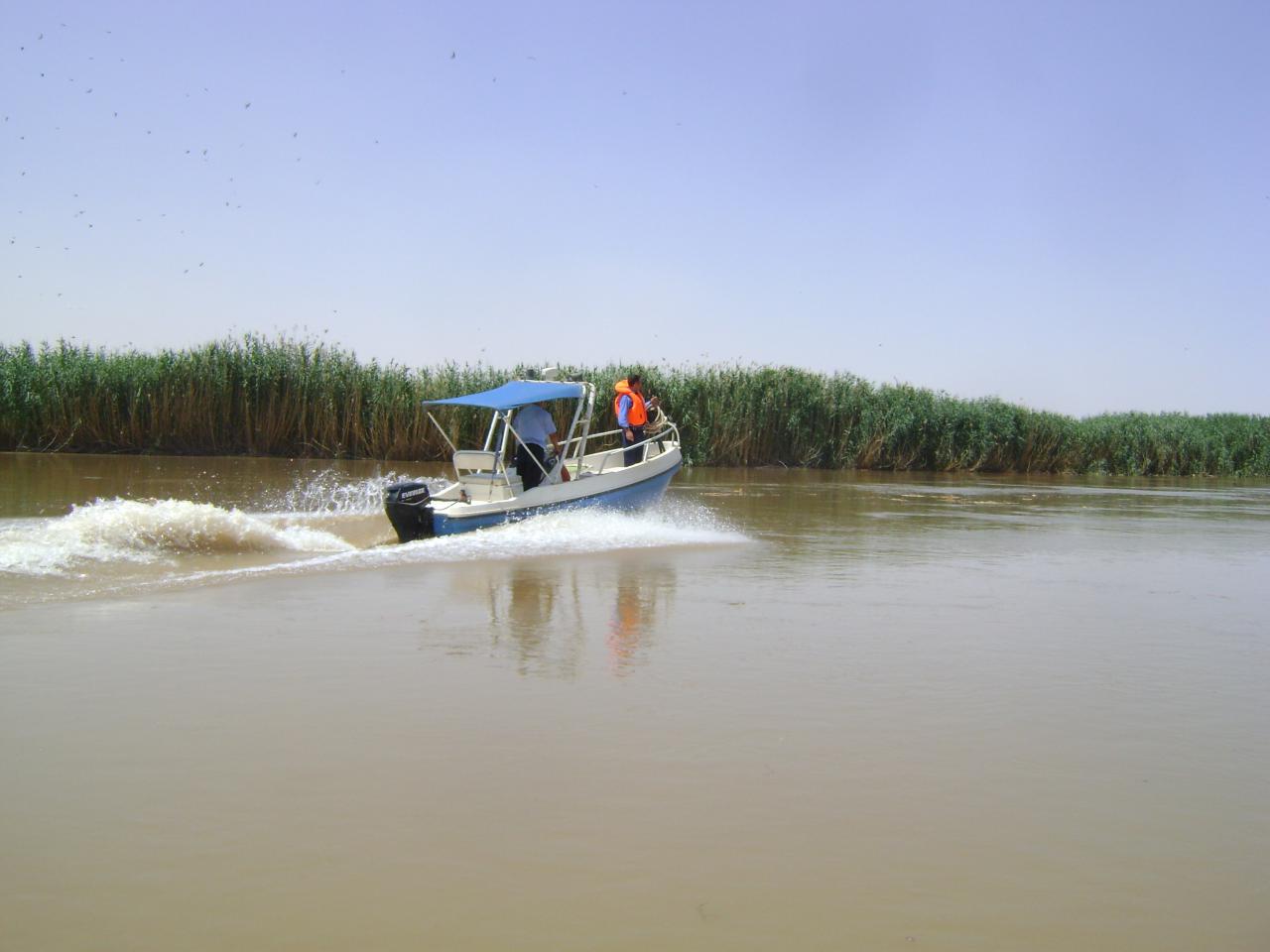 الشرطة النهرية تنقذ شابين من الغرق ومحاولة الانتحار في شط الكوفة