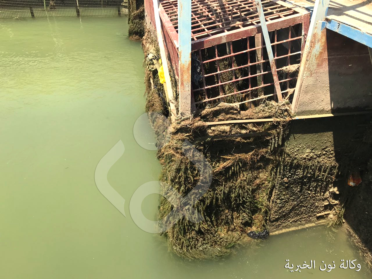 لقطات حصرية لخزان الماء الرئيسي الذي يغذي البصرة: الشمبلان احد اسباب ازمة المياه