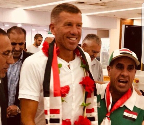 كاتانيتش يصل بغداد