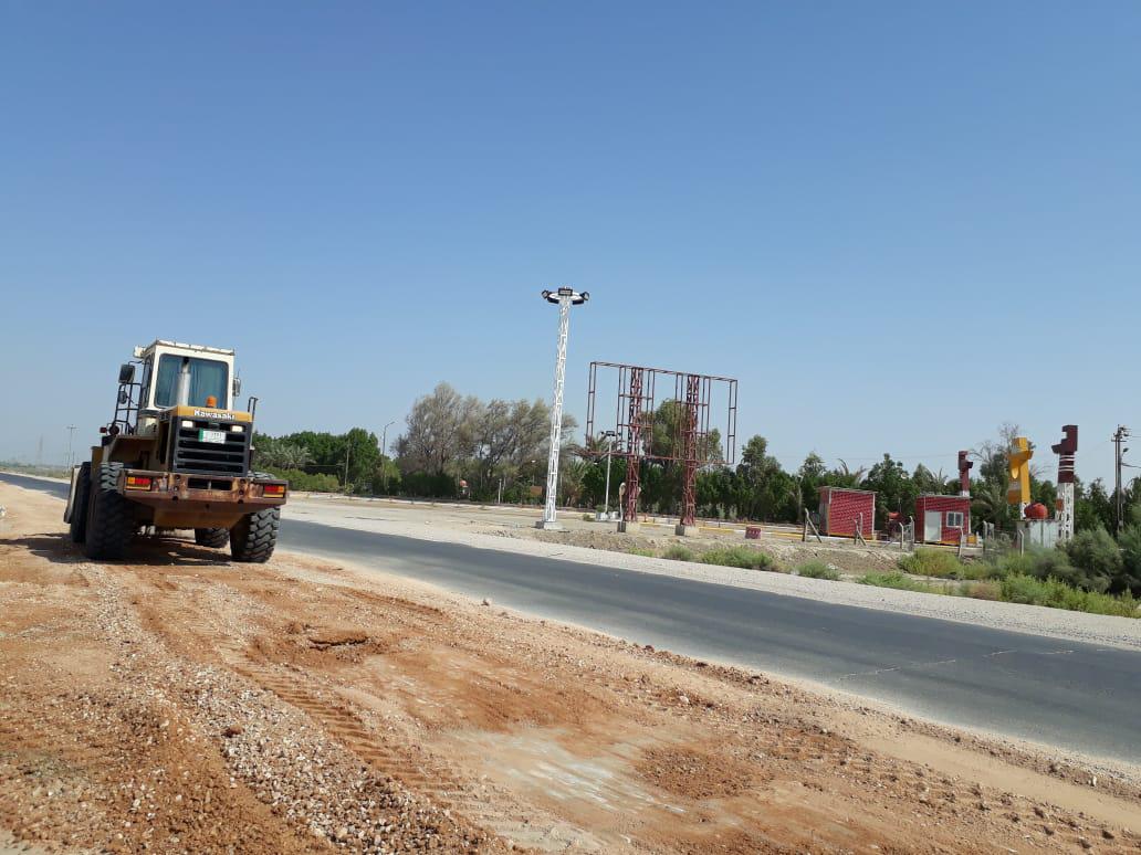 صيانة طريقين في كربلاء بتكلفة 66 مليون دينار