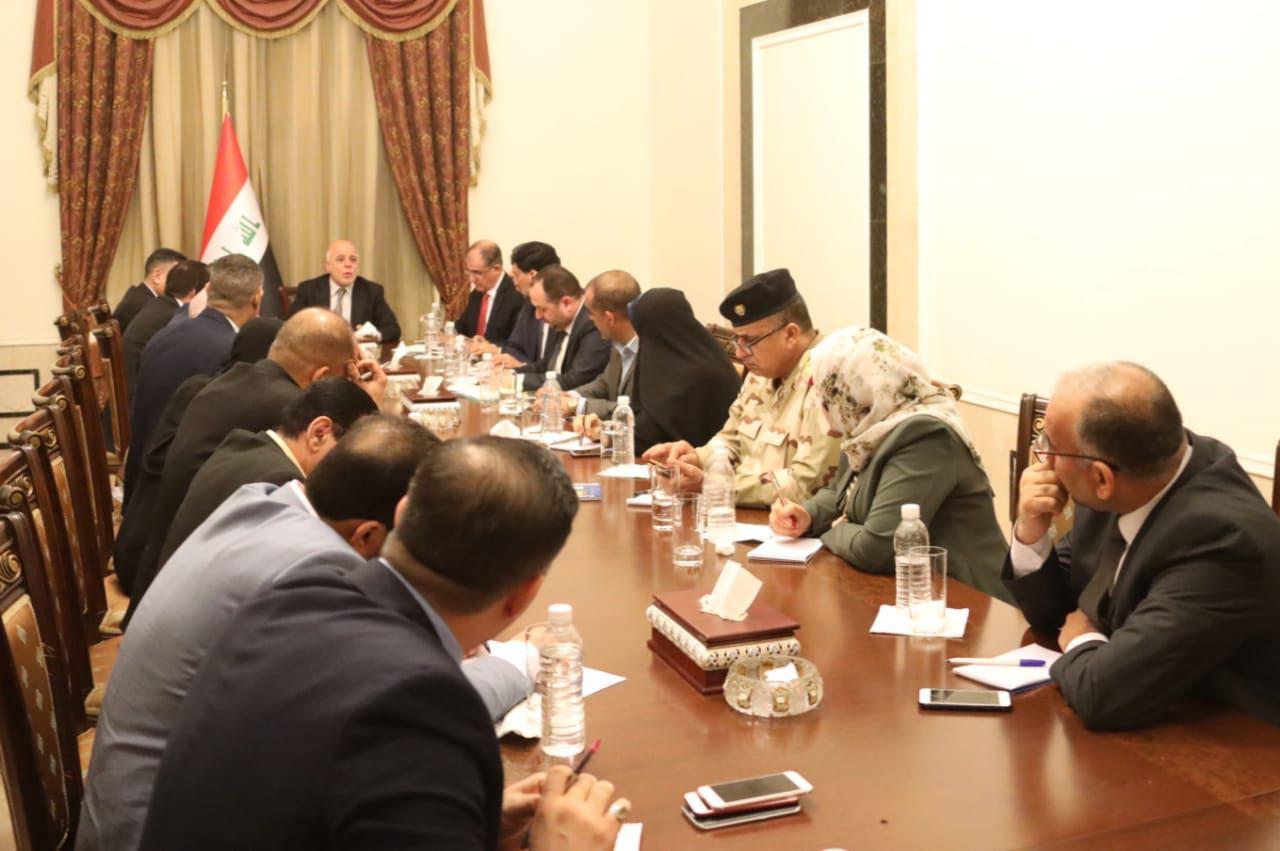 العبادي ونواب البصرة يؤكدون العزم على معالجة مشكلة الماء الصافي بالمحافظة