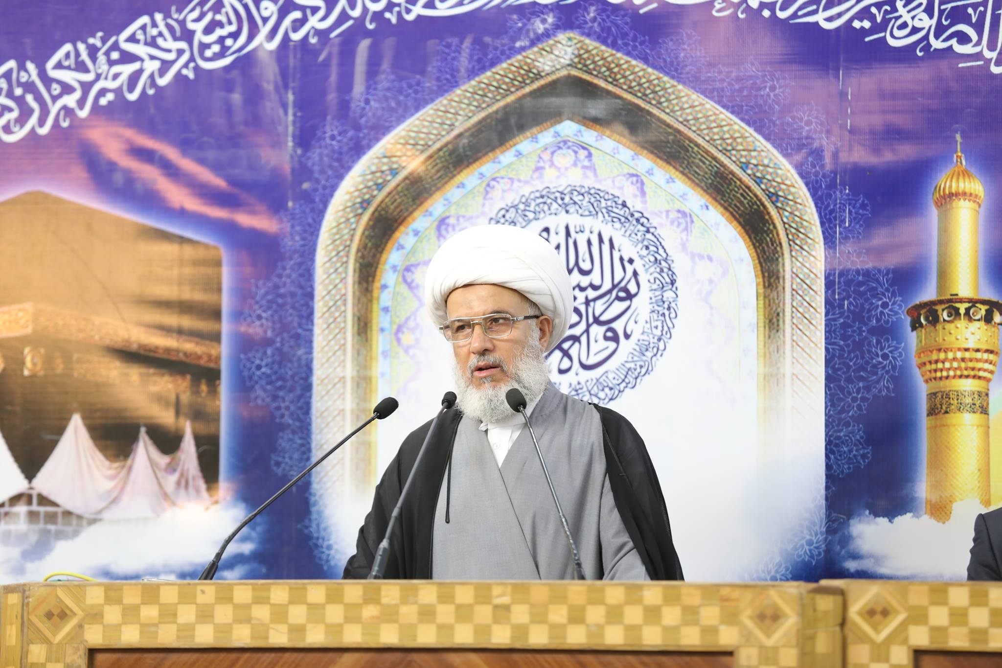 ممثل المرجع السيستاني: اذكروا عطش الامام الحسين وعائلته واسقوا البصرة واهلها بالماء