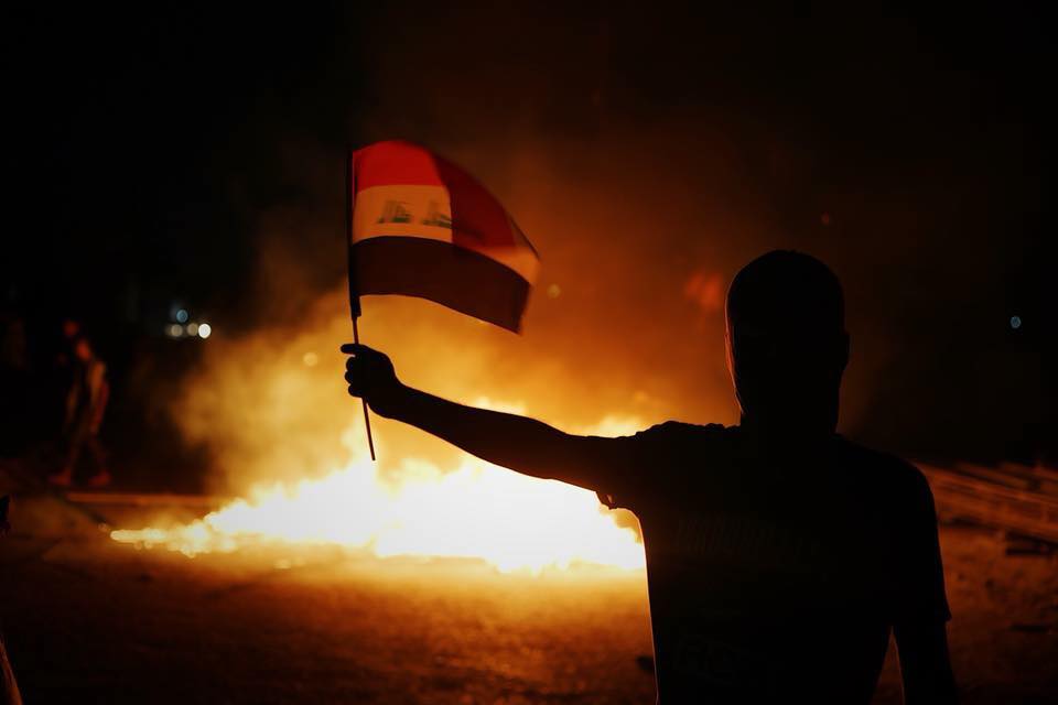 حقوق الانسان تعلن حصيلة ضحايا تظاهرات البصرة منذ بداية ايلول