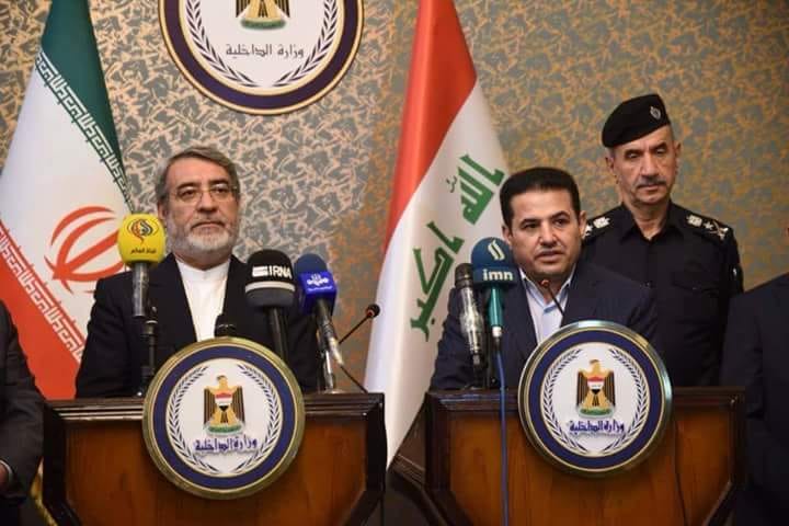 الداخلية تنفي الاتفاق على دخول شرطة ايرانية للعراق