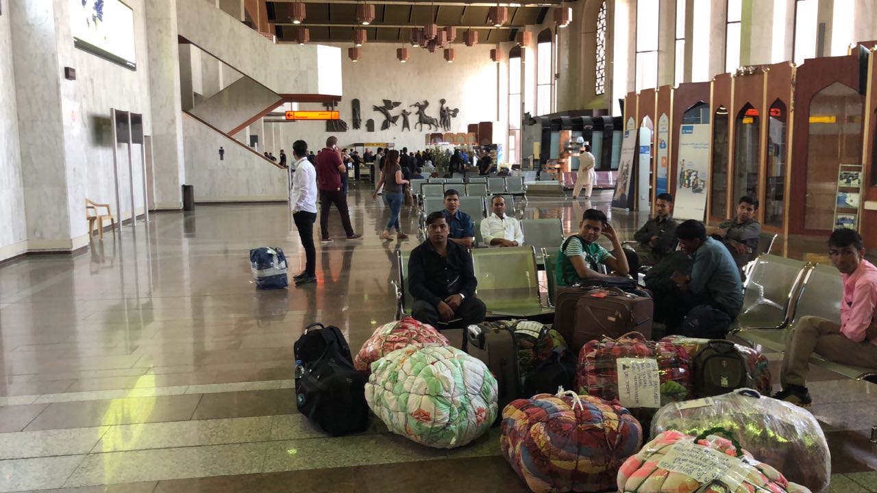 سلطة الطيران المدني تعلق على الانباء التي تحدثت عن استهداف مطار البصرة (صور)