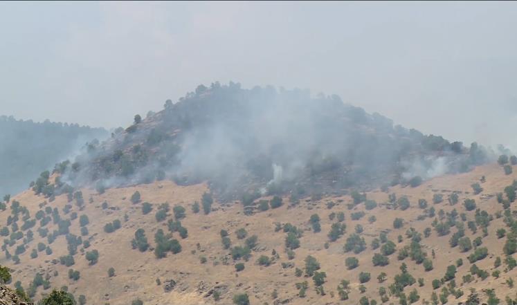 الجيش الإيراني يتوغل داخل العراق ويسيطر على جبل سورين