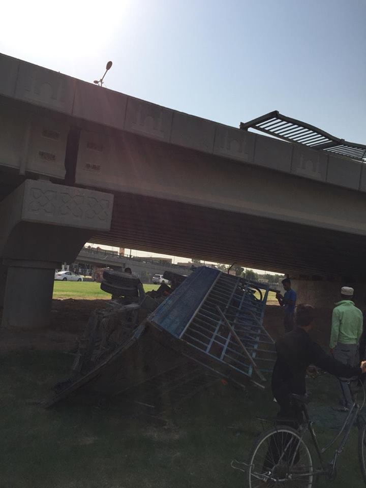 بالصور.. مصرع شخصين بحادث سير مروع وسط كربلاء