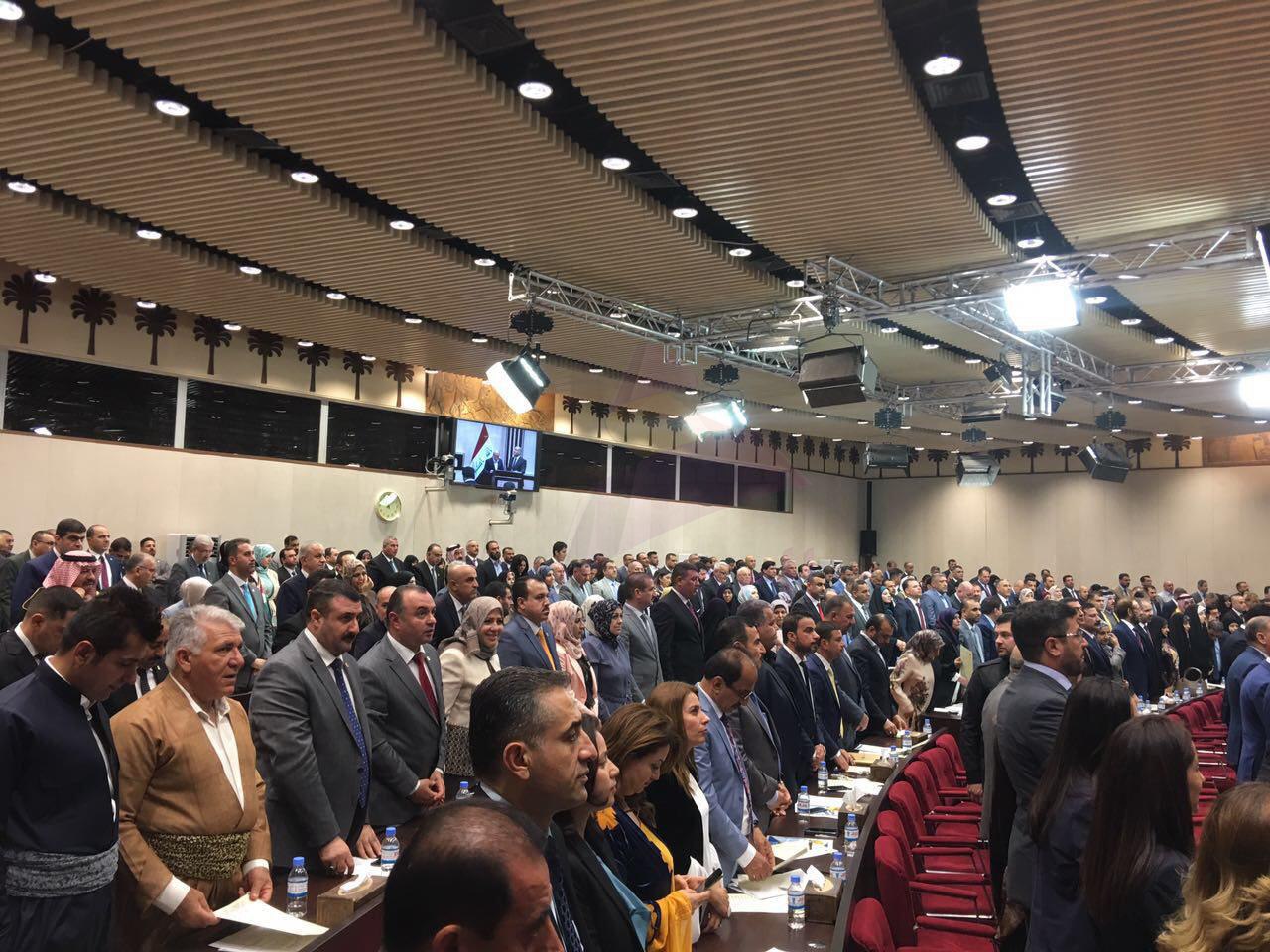 عودة نواب سائرون والديمقراطي الكردستاني والجبهة التركمانية إلى جلسة البرلمان