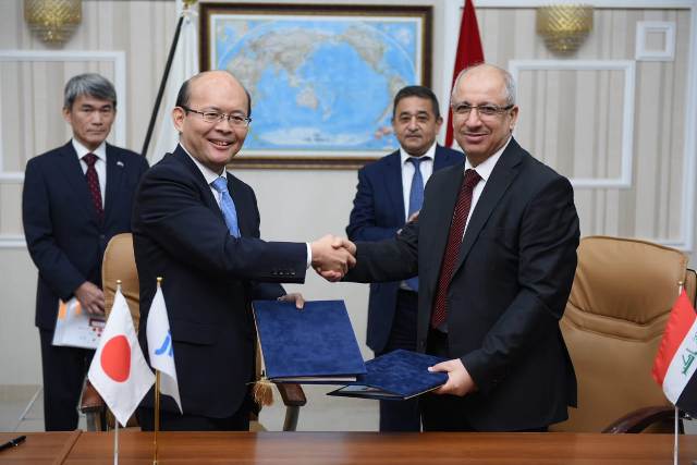 العراق يوقع قرضا مع الوكالة اليابانية للتعاون الدولي