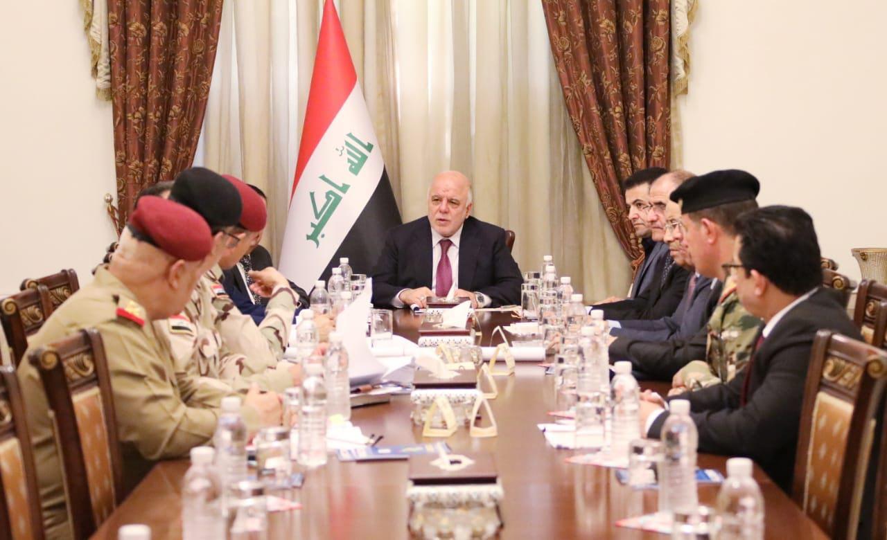 مجلس الامن الوطني يعقد اجتماعا برئاسة العبادي