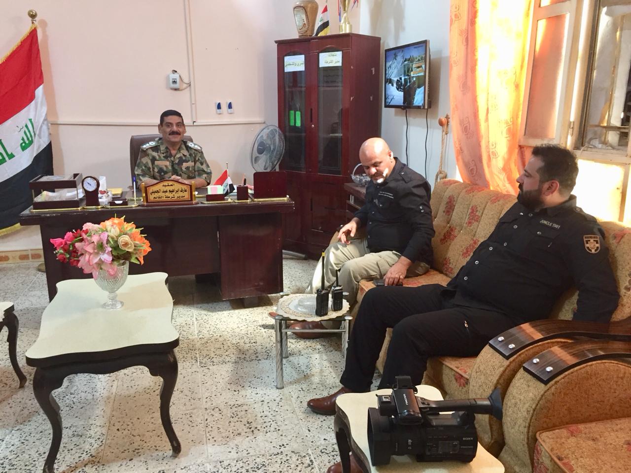 شرطة القائم تطالب الحشد الشعبي بدعمها خلال عمليات إلقاء القبض