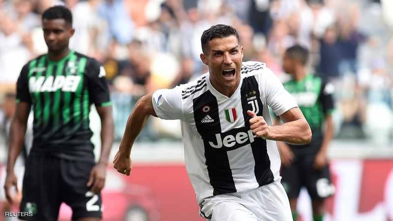 رونالدو يحل عقدته مع اليوفي.. ويهز الشباك