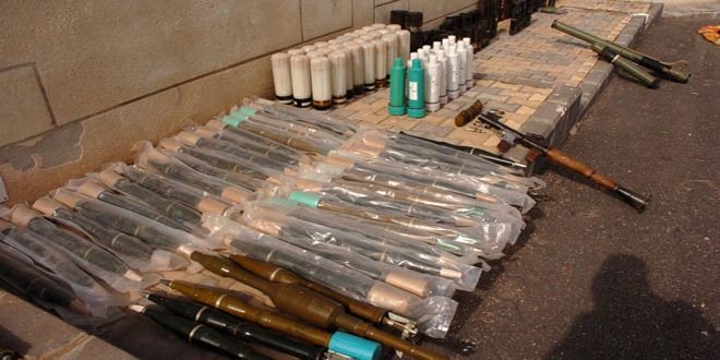 بالصور.. داعش يستخدم اسلحة اسرائيلية