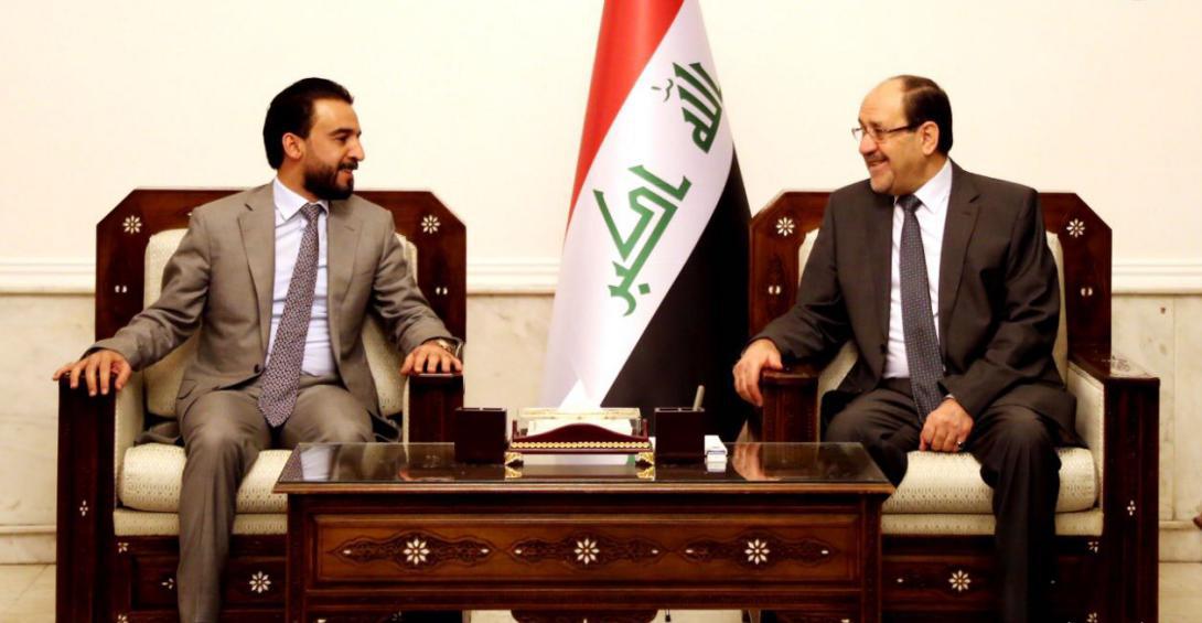 المالكي يؤكد للحلبوسي ضرورة تشكيل حكومة قوية قادرة على تلبية طموح الشعب