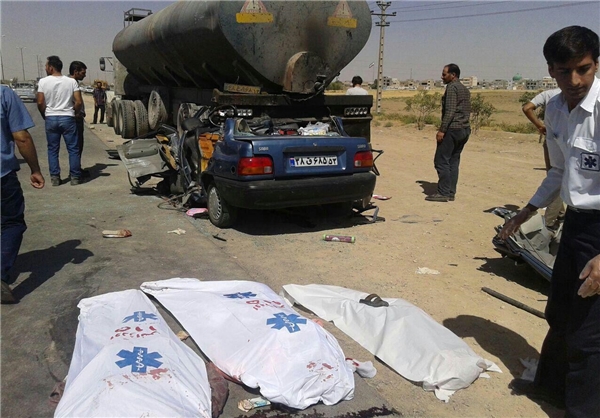 مقتل وإصابة 46 شخصا بحادث مروري وسط إيران