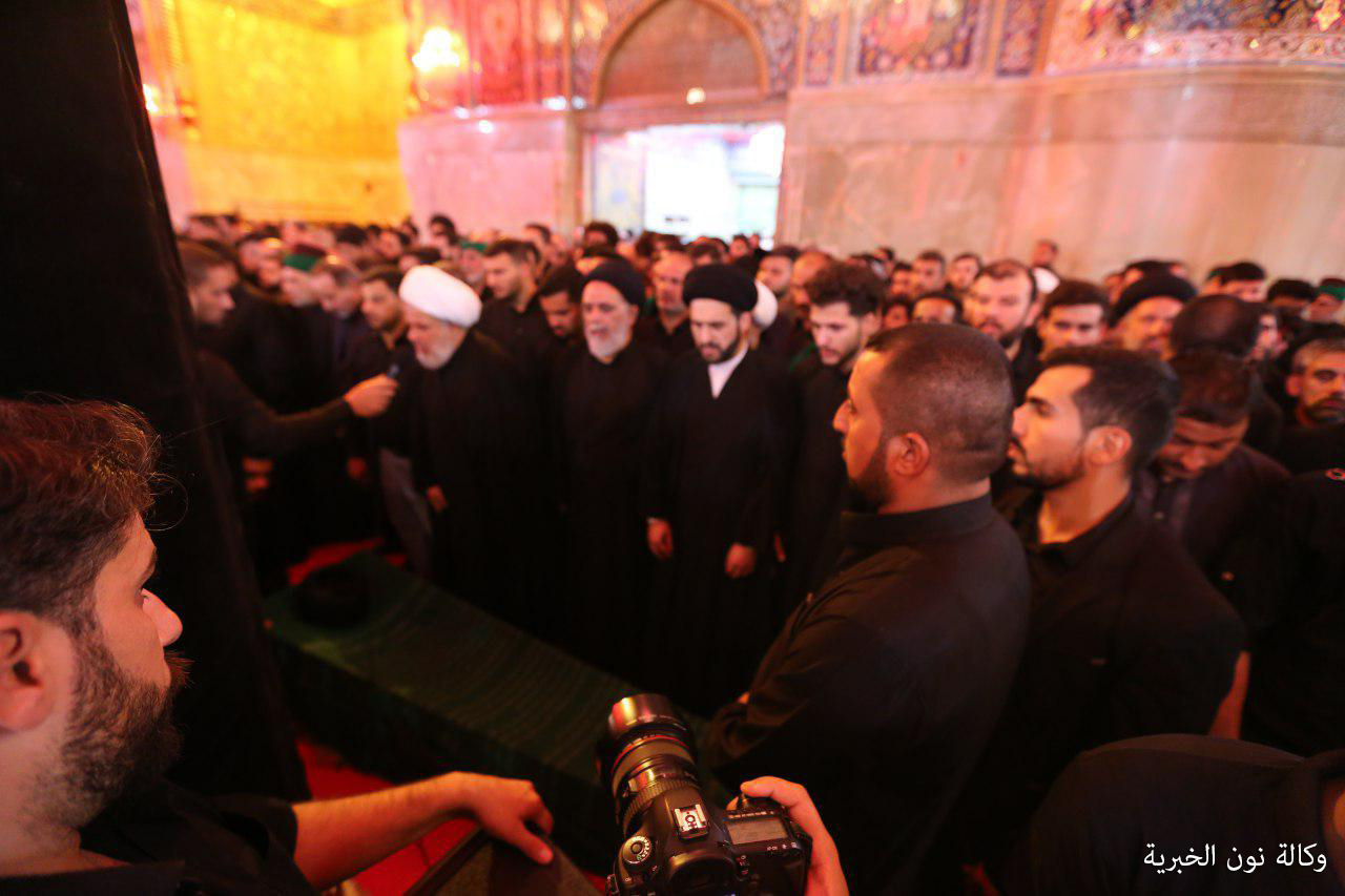 بالفيديو.. تشييع مهيب لاحد استاذة حوزة النجف يشارك فيه ممثل المرجع السيستاني في كربلاء