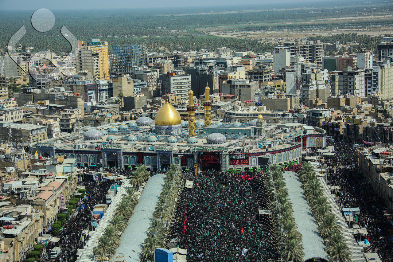 بالصورة .. انطلاق ركضة عزاء طويريج المليونية وسط اجراءات امنية مشددة في كربلاء