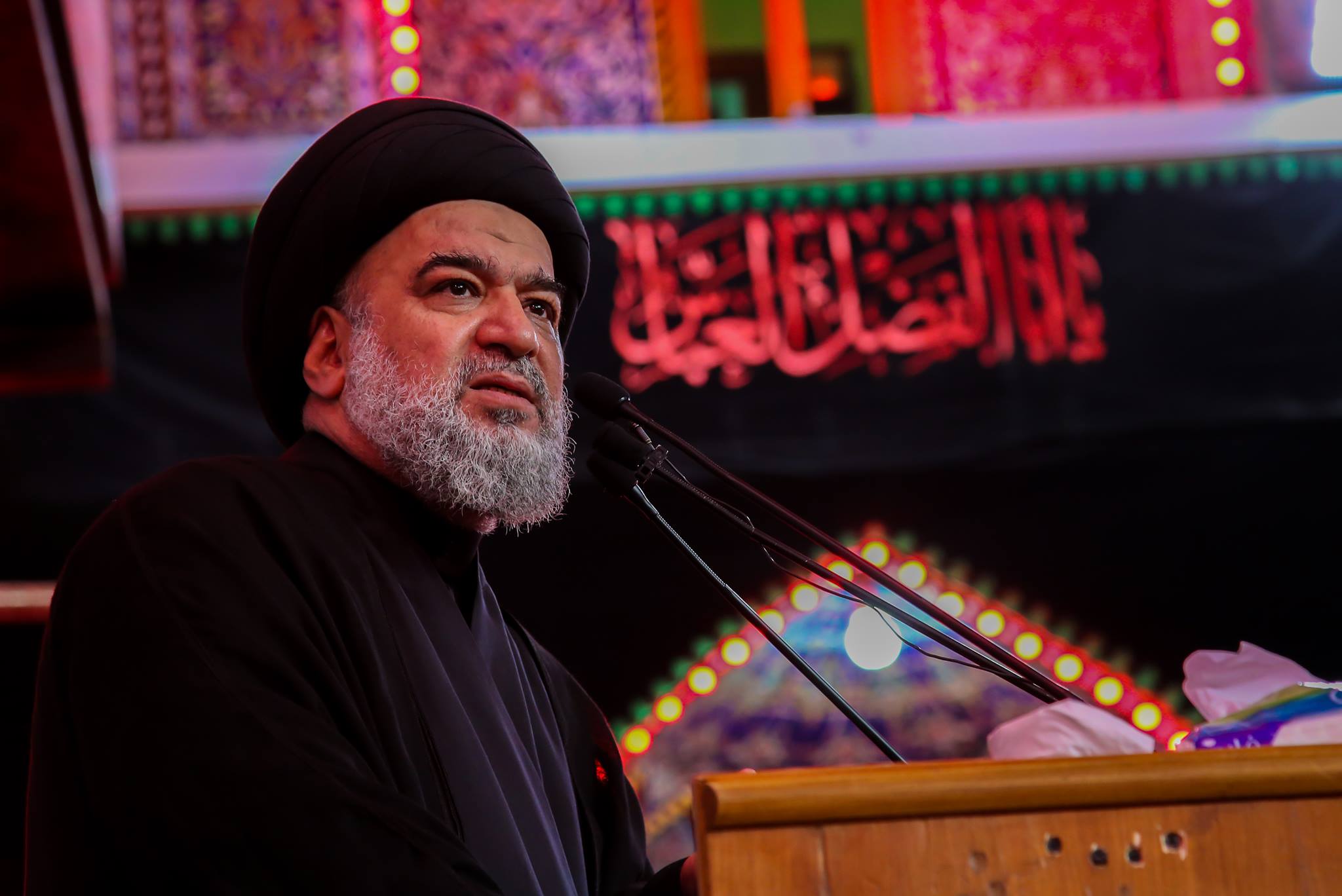 ممثل المرجع السيستاني في كربلاء:المشهد العاشورائي مشهد طويل وعريض ويعيش في دمنا