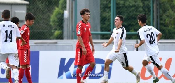 العراق يهزم أفغانستان في مستهل مشواره بكأس آسيا للناشئين