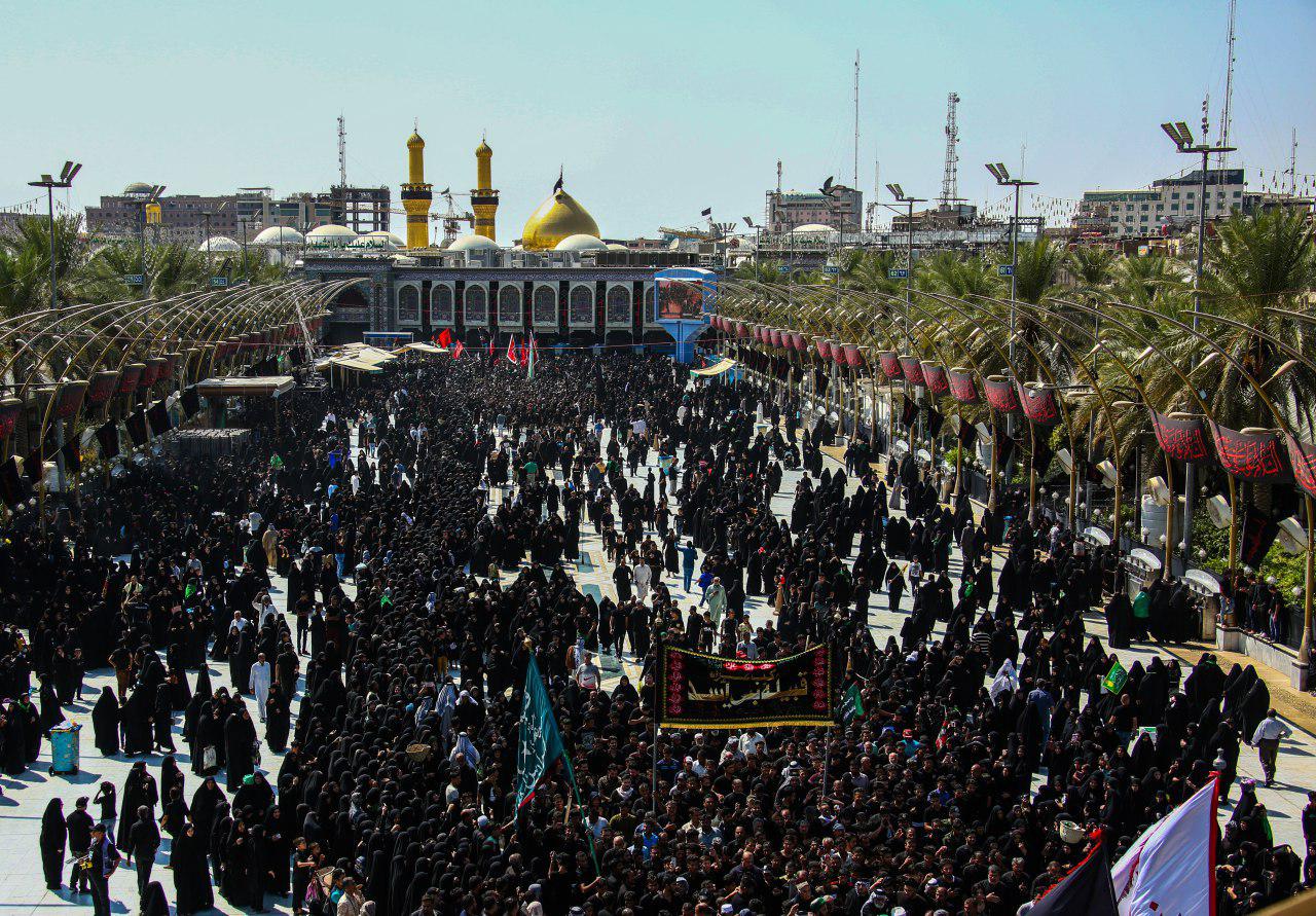 بالصور.. عزاء بني اسد في كربلاء