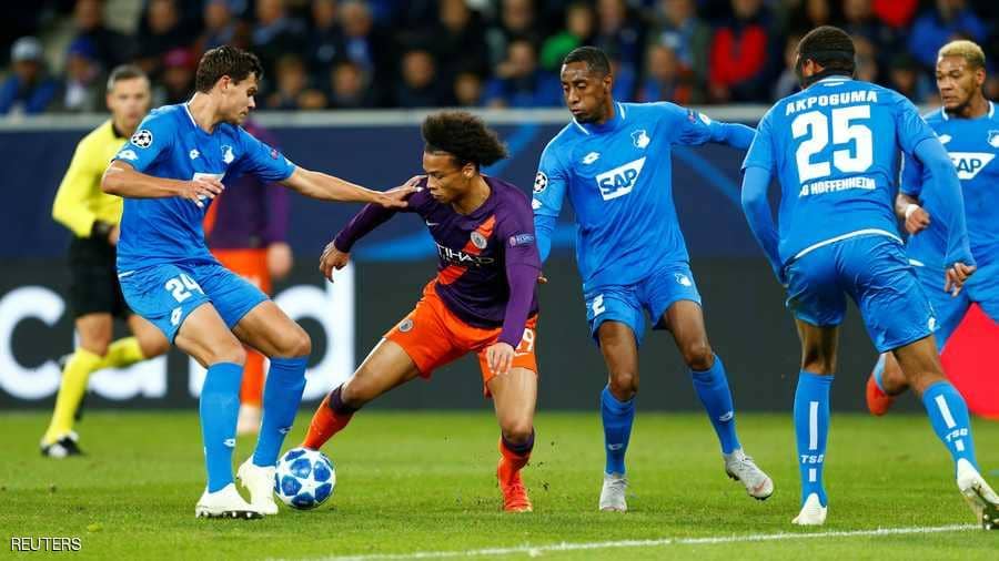 مانشستر سيتي يفك نحسه بدوري الأبطال ويهزم هوفنهايم