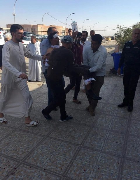 ارتفاع حصيلة تفجير موظفي مصفى الصينية الى 33 شهيدا وجريحا