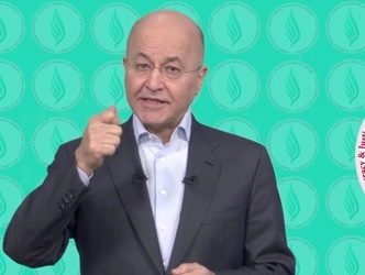 ولي العهد الاماراتي يهاتف برهم صالح ...تعرف على ما تحدثا به