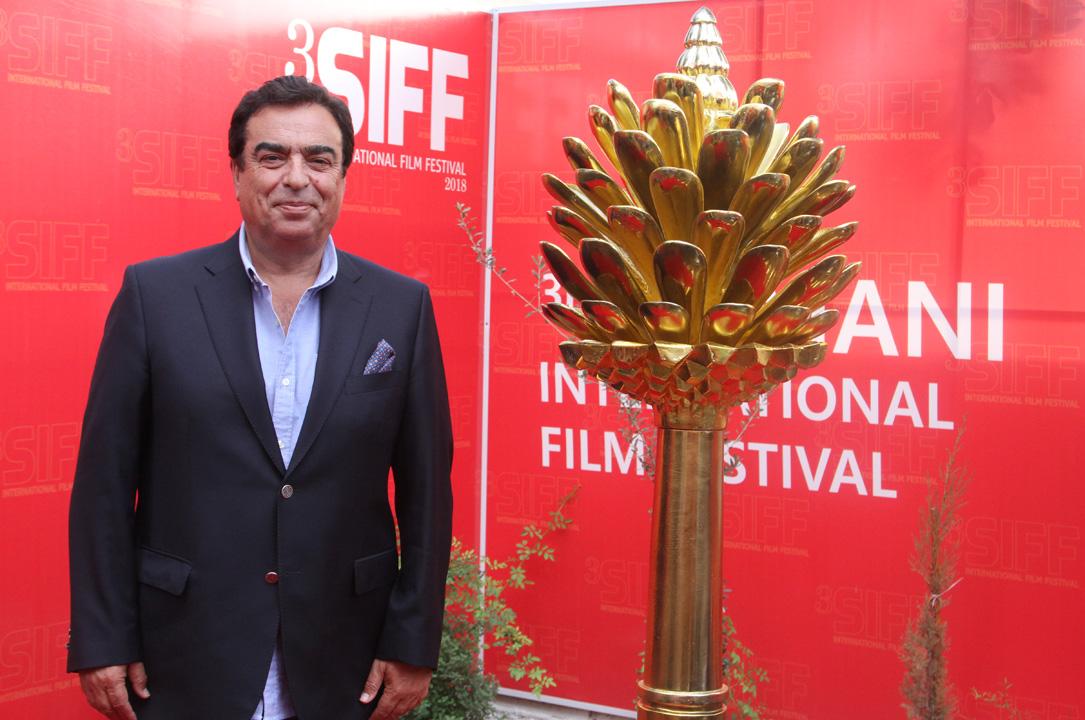 جورج قرداحي: لتوقف التلفزيونات العربية بثّ أنباء الحرب ولتغطي فعاليات السليمانية للأفلام