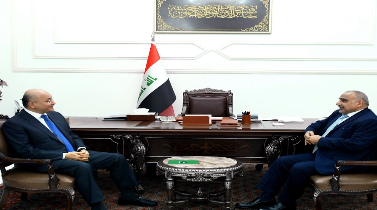 عبد المهدي وصالح يناقشان البرنامج الحكومي وتوفير الخدمات وفرص العمل