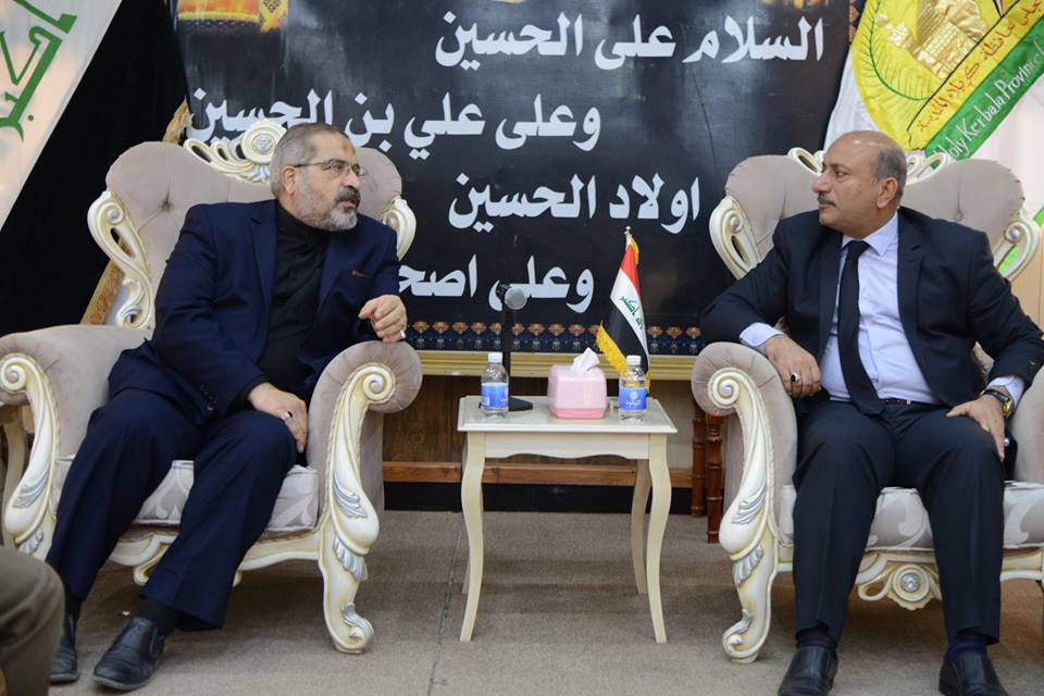 رئيس مجلس كربلاء للقنصل الايراني : ان العراق اليوم بوابة الشرق الاوسط خاصة في ظل الاستقرار السياسي