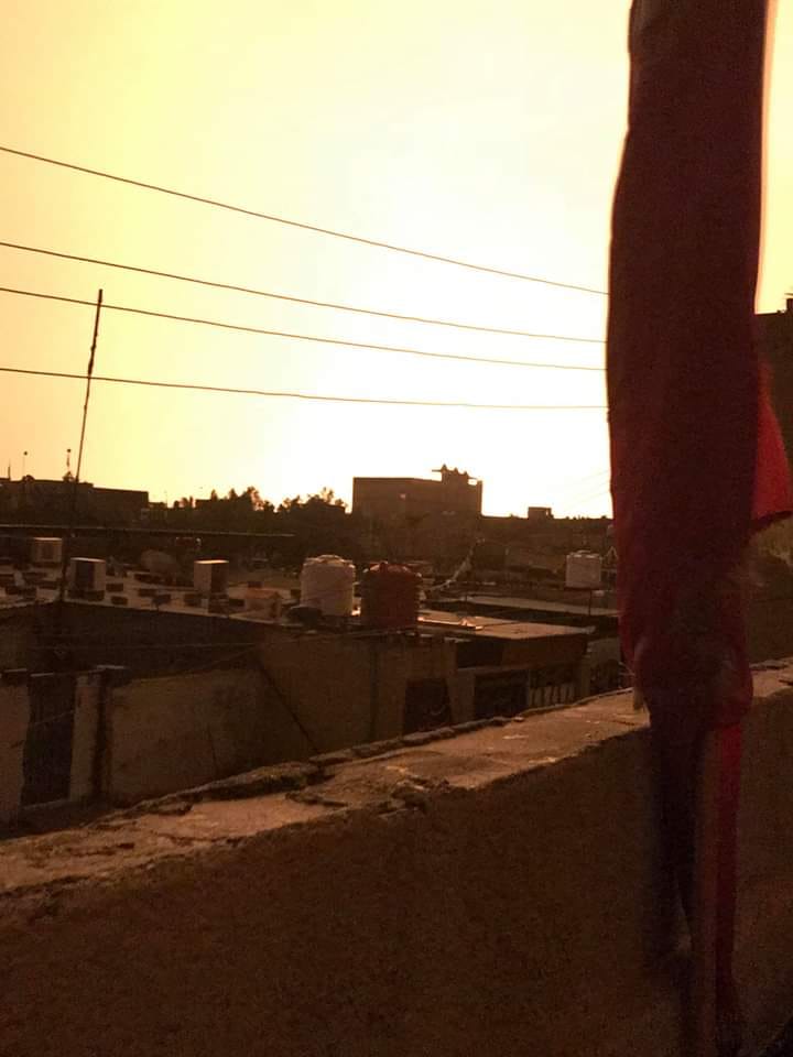 بالصورة.. حريق كبير في انبوب لنقل الغاز غرب البصرة