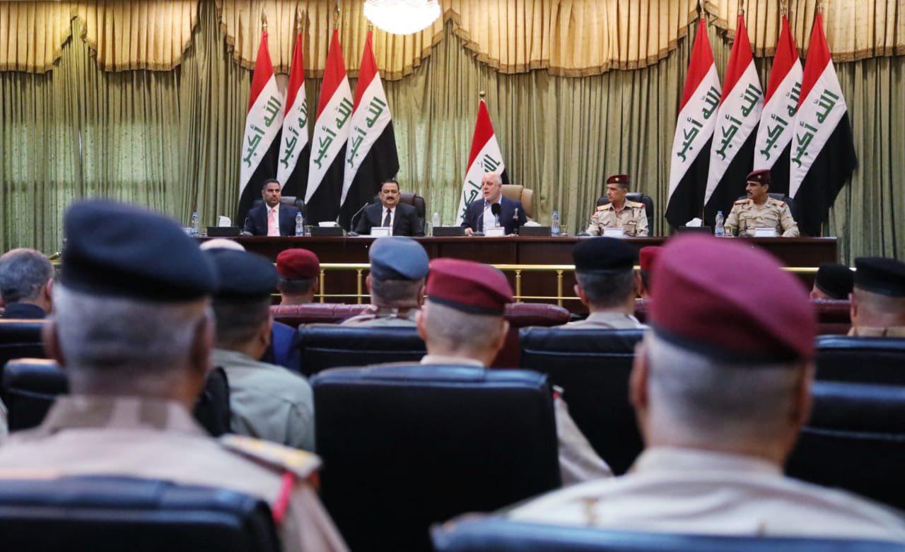 العبادي من الدفاع: لن نسمح للآخرين بان يعودوا بنا للوراء