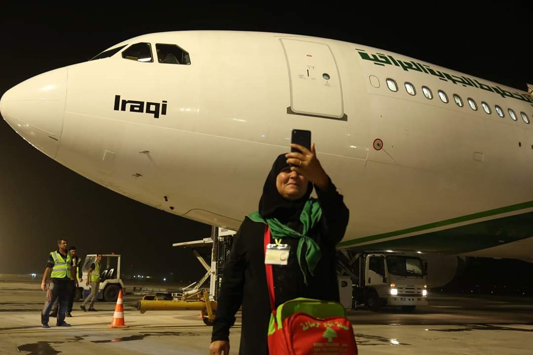 الخطوط الجوية العراقية تنقل نحو 30 الف زائر إلى مطارات البلاد خلال الايام الـ5 الماضية
