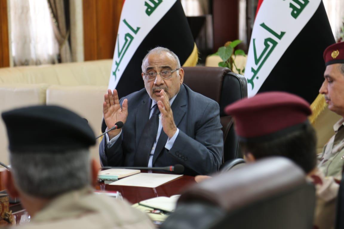 عبد المهدي: الجيش العراقي بدأ يستعيد مكانته في دولة ديمقراطية وليست دكتاتورية (فيديو)