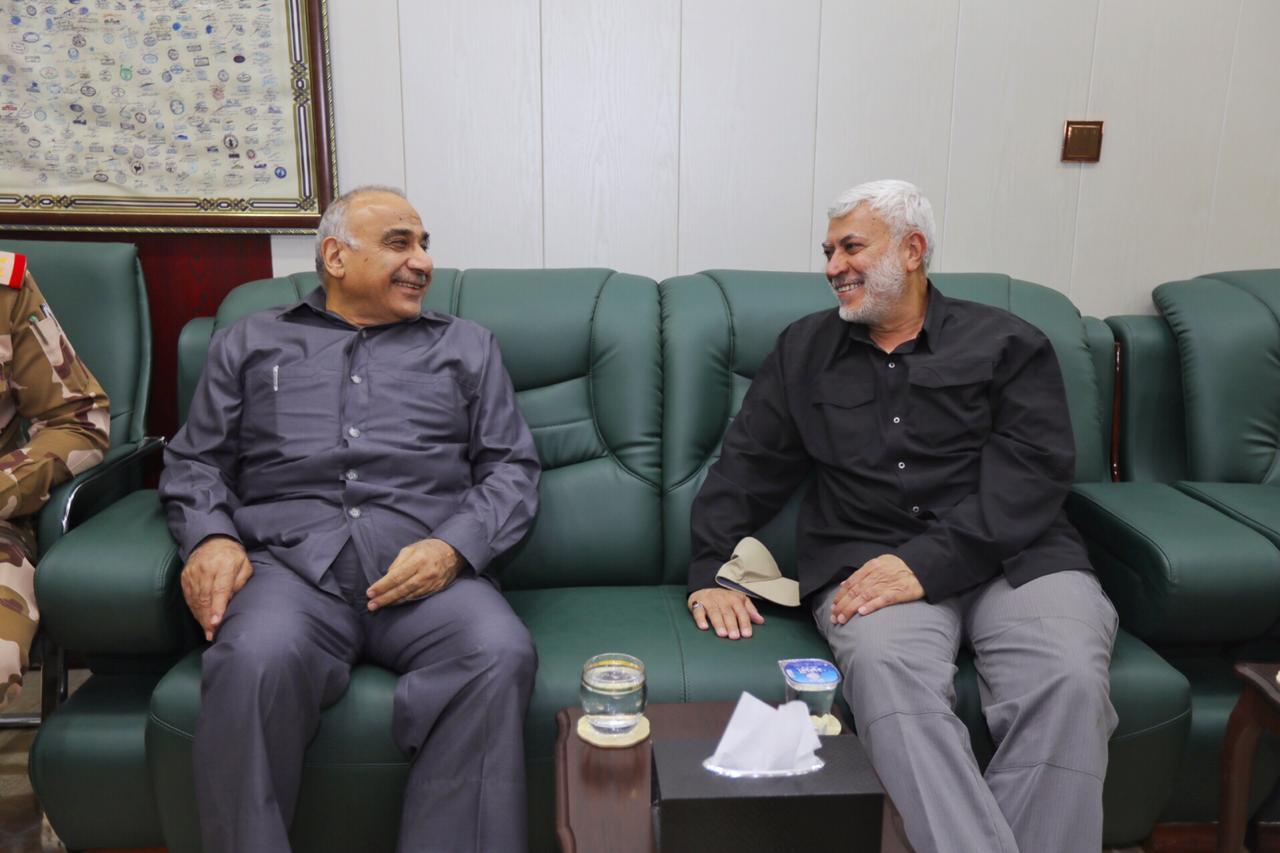 تقرير مصور عن زيارة عبد المهدي الى كربلاء