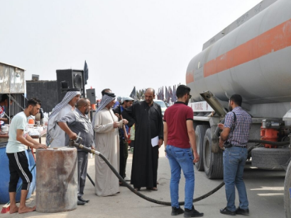 النفط تعلن تلبية كافة احتياجات كربلاء والفرات الاوسط من المشتقات خلال الزيارة الاربعينية