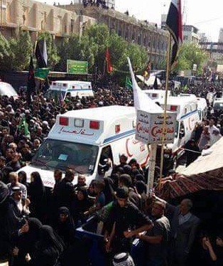 كربلاء: أكثر من ( 60 ) ألف حالة مرضية أثناء زيارة أربعينية الإمام الحسين ( عليه السلام )