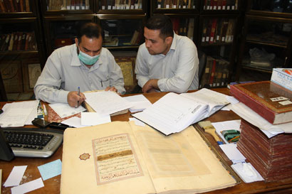 مشفى الكتاب في العتبة العلوية المقدسة احياء لكنوز المعرفة الاسلامية (تقرير مصور)