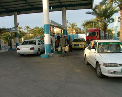 افتتاح محطة تعبئة وقود جديدة تتسع ل 216 الف لتر في النجف