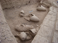 العثور على اكبر مقبرة مسيحية جنوب النجف