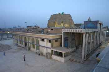 وفد من العتبة العباسية المقدسة يرأسه السيد احمد الصافي يزور مدينة سامراء ويلتقي وجهائها