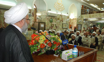 الامانة العامة للعتبة الحسينية المقدسة تقيم حفلا بمناسبة افتتاح مدرسة الخطابة الحسينية