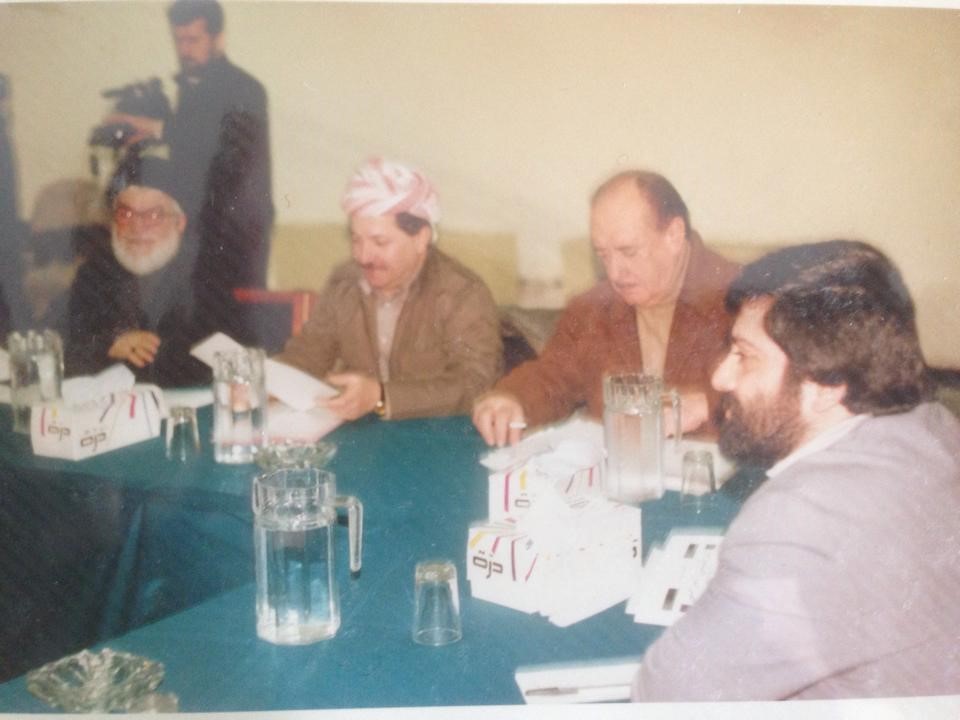 صورة ارشيفية لاجتماع المعارضة العراقية في صلاح الدين عام ١٩٩٢