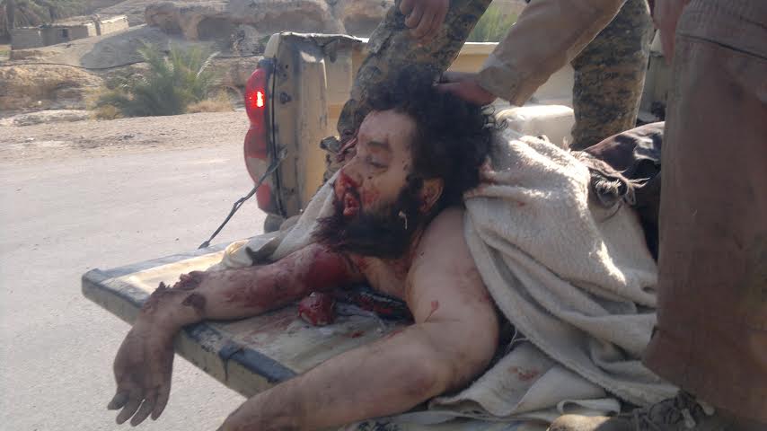 بالصور :شاهد كيف اصبح الدواعش في منطقة البغدادي