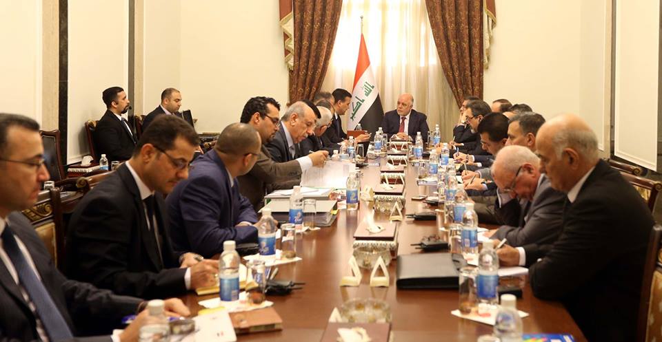 العبادي يوجه باتخاذ الاجراءات اللازمة لاتمام أعمال صيانة سد الموصل