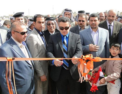 النجف تفتتح معملا لانتاج الغاز بطاقة 14000 قنينة