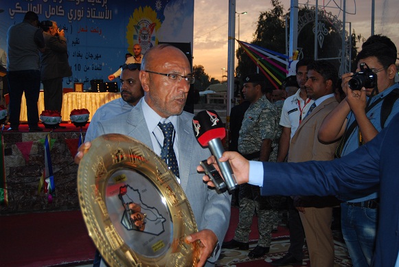 بالصور :العتبة الحسينية تحصد المركز الاول في مهرجان بغداد الدولي للزهور السادس