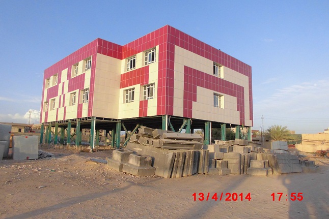 مدارس في محافظة كربلاء قيد الانشاء منذ اكثر من ثلاثة سنوات والطلبة في مدارس ثلاثية الدوام (مصور)