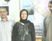 صحفية فرنسية تبدي اعجابها بمشروع الحزام الاخضر في كربلاء