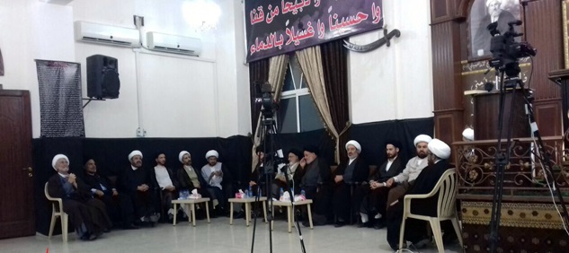 نجل الشهيد السيد مهدي الحكيم يحيي الذكرى السنوية لشهداء آل الحكيم في بيروت